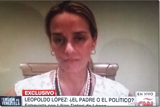 Lilian Tintori en CNN_ 2