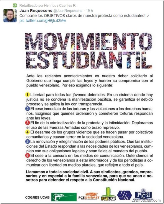 Movimiento estudiantil