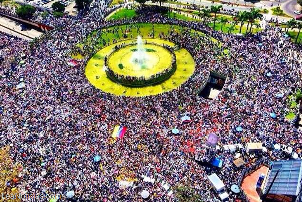 Plaza Venezuela 12 feb 2014