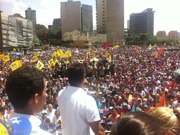 Plaza Venezuela 12 feb 20143
