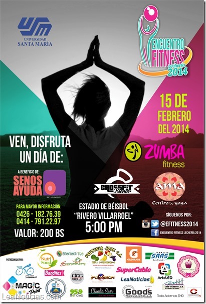 afiche encuentro fitness 2014