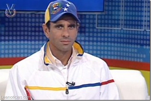 capriles entrevista