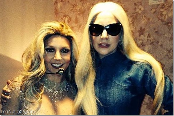 lady gaga y britney spears