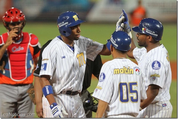 Endy Chavez. Quinto juego de la Serie Del Caribe entre Cuba vs Venezuela, en el estadio Nueva Esparta Nueva Esparta. Serie del Caribe 2014 (Foto/Federico Parra) 02/02/2013