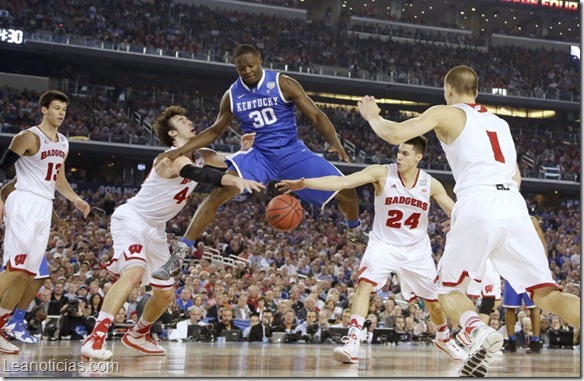 APTOPIX NCAA Kentucky Wisconsin Final Four Basketball