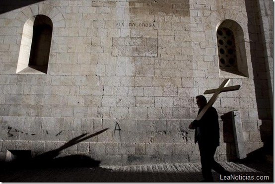 cristianos celebran la semana santa en jerusalen 4