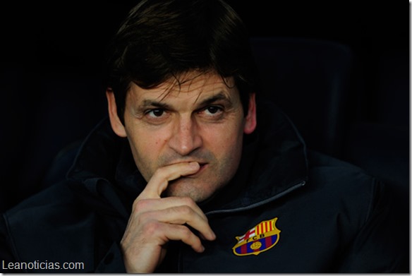 Spain Soccer Barcelona Coach