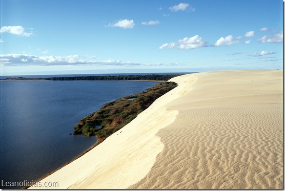 El istmo de Curlandia, Lituania