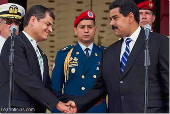 correa y maduro