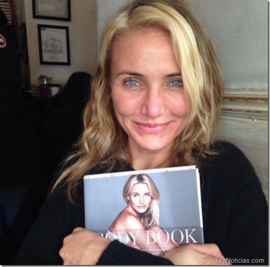 famosas sin maquillaje cameron diaz