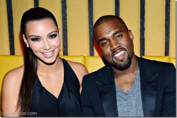 Kim Kardashian y Kanye West 2