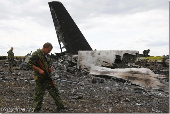 avion derribado ucrania