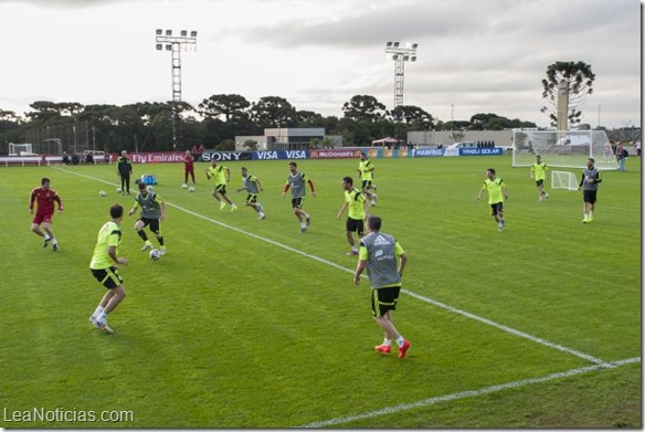 espana-primer entrenamiento en brasil 3