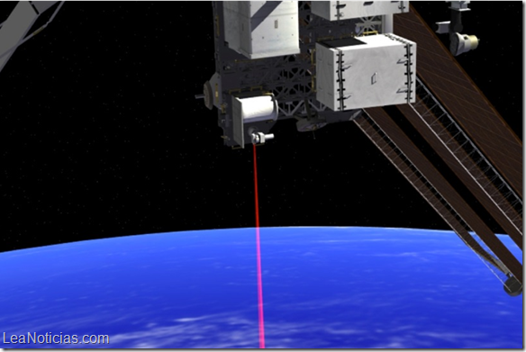 nasa video laser