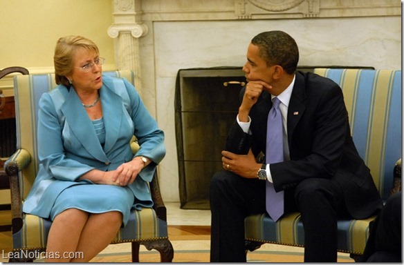 obama y bachelet