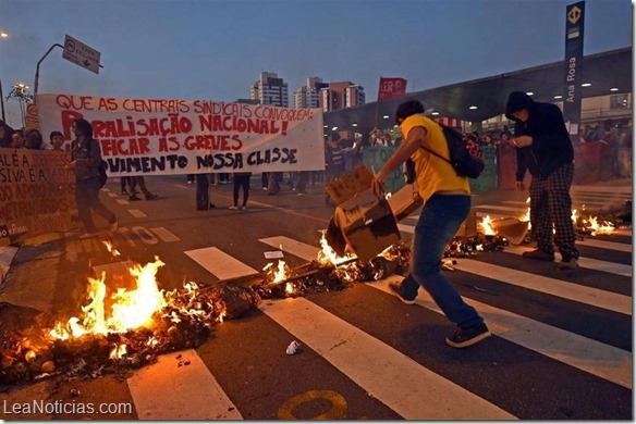 protestas brasil 2014