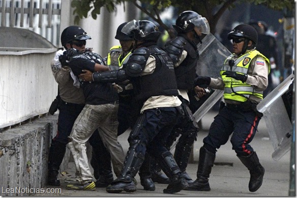 represion en venezuela