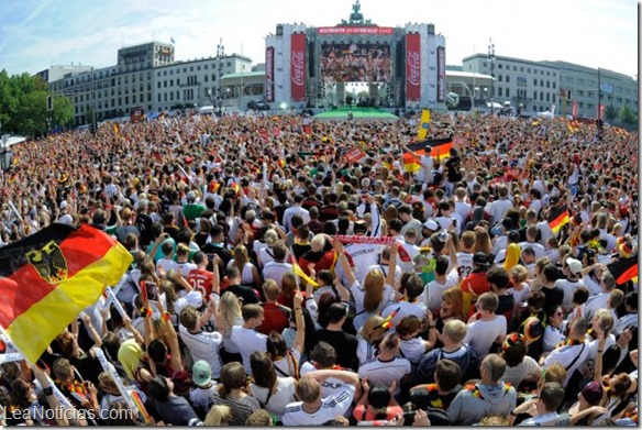 celebracion triunfo alemania