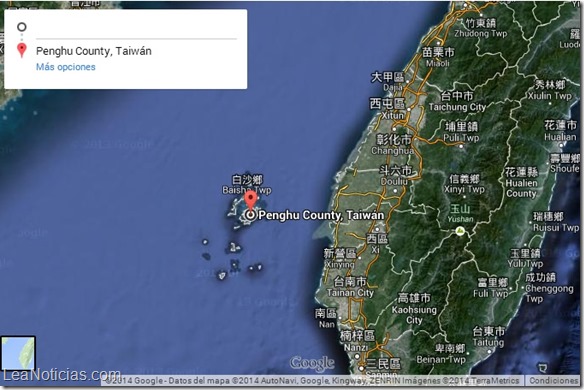 taiwan mapa