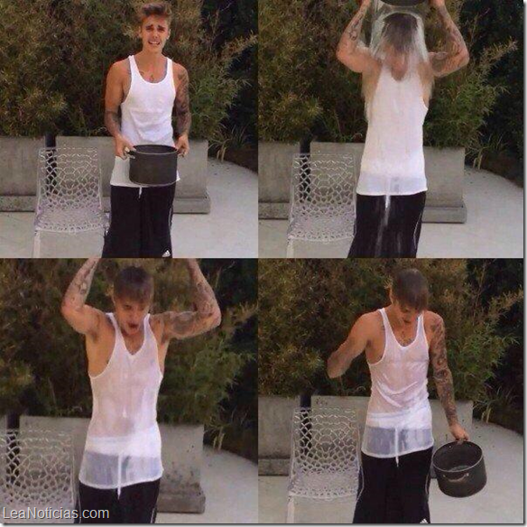 Ice Bucket Challenge justin bieber