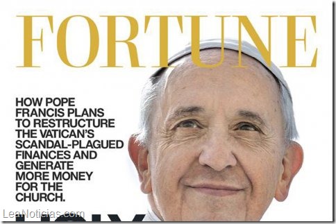 papa francisco portada de fortune