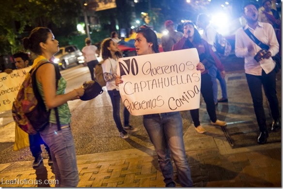 protestas captahuellas