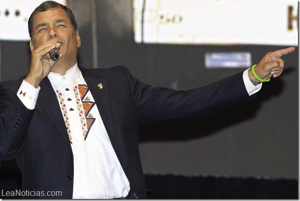 rafael correa falta de libertades en ecuador