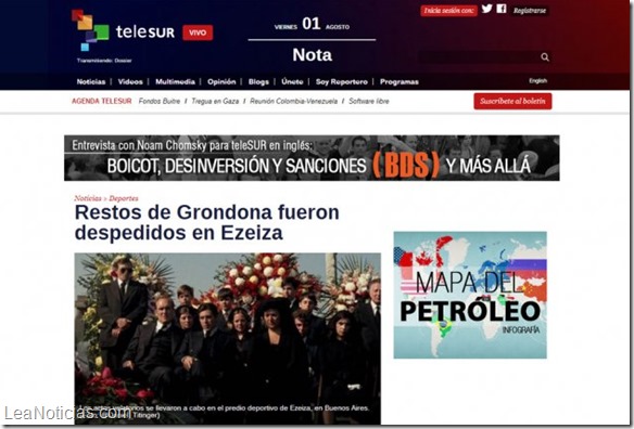 telesur burla