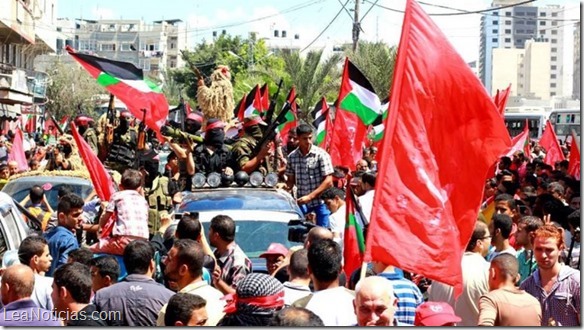 acto franja gaza cristina fernandez hugo chavez 2