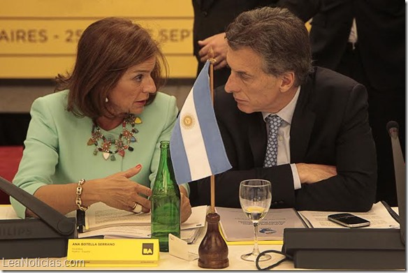 alcaldesa Madrid y Jefe Gob Buenos Aires