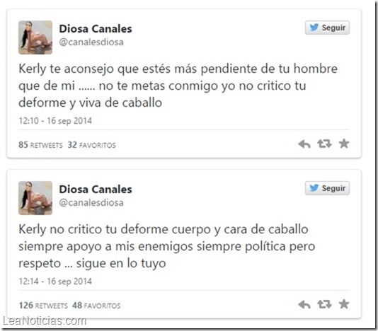 diosa canales twitter