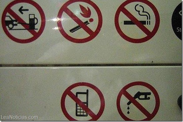 no celular en gasolineras