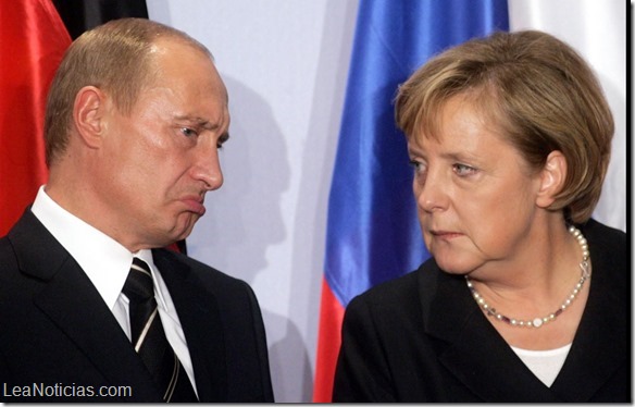 merkel y putin