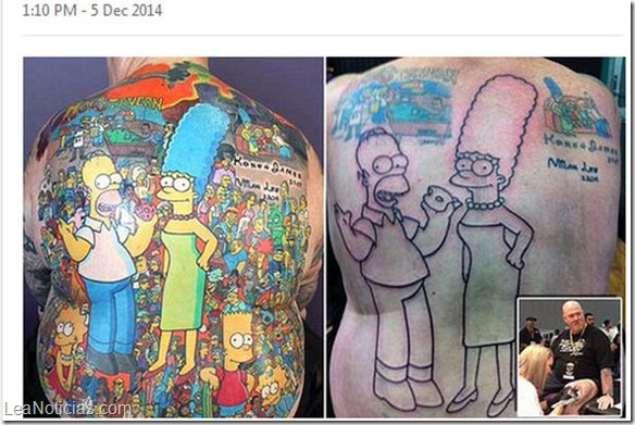 hombre-tatua-personajes-Simpson