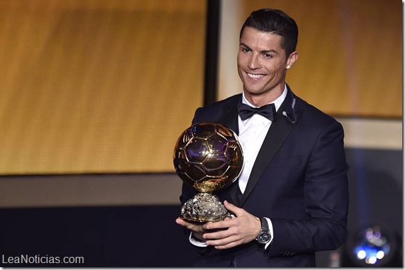 balon de oro cristiano ronaldo