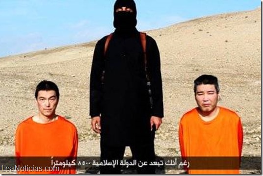 estado islamico rehenes japoneses