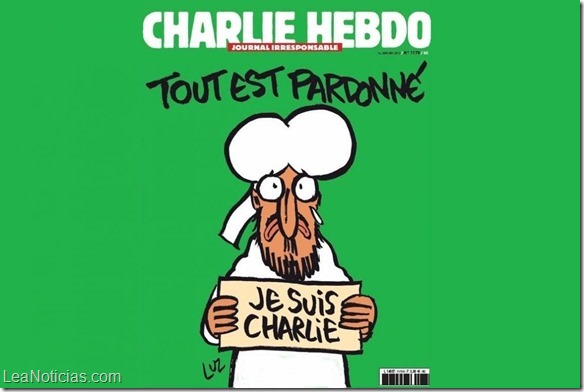 portada charlie hebdo tras ataque