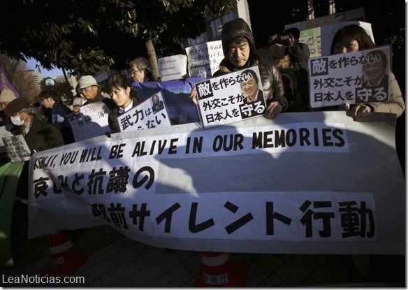 japon protestas