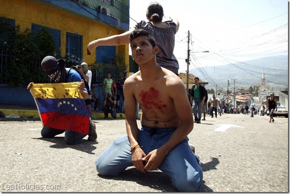joven asesinatos venezuela protestas 1