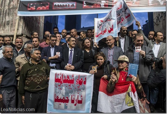 protestas periodistas libia