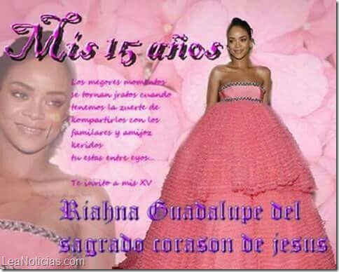 rihanna vestido rosado memes 3