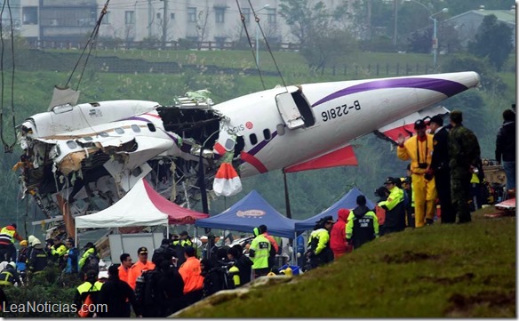 taiwan accidente avion