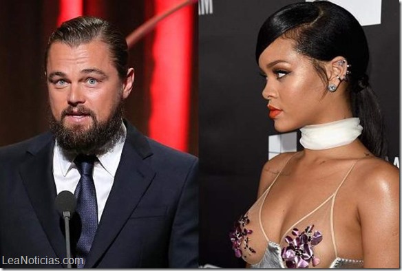 Rihanna y Leonardo DiCaprio