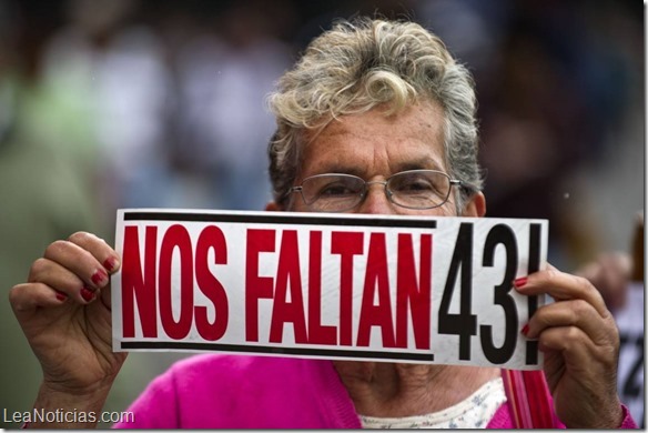 marcha mexico estudiantes iguala 3