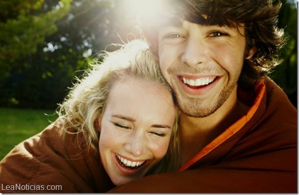 pareja feliz