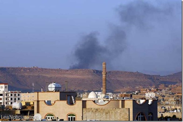 Aviones saudíes bombardean nuevamente posiciones rebeldes en Yemen