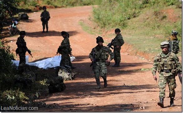 Militares atacados por las Farc buscaban a narcotraficantes de la guerrilla