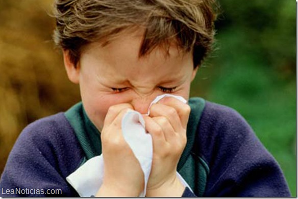 alergia en los niños