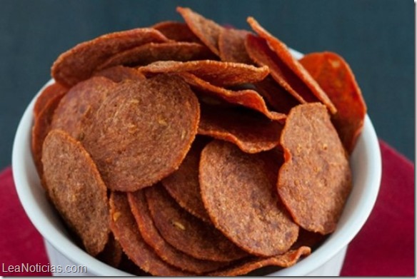 chips de pepperoni