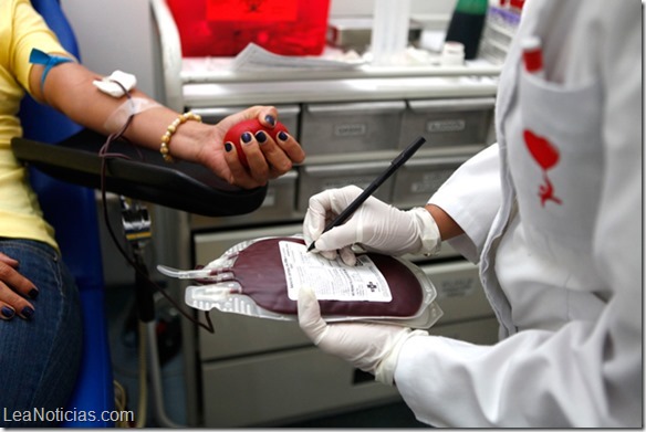 donar sangre